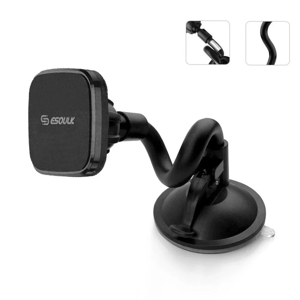 Esoulk Universal Car Dash Mount 360° Long Magnetic Phone Holder Mounting Plate
